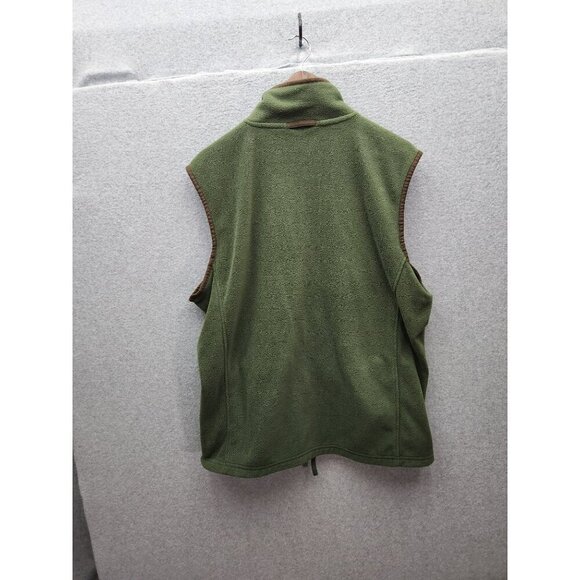 Premier Green Fleece Vest With Scottish Terrier Embroidery & Zipper Closure - Si - Picture 5 of 5